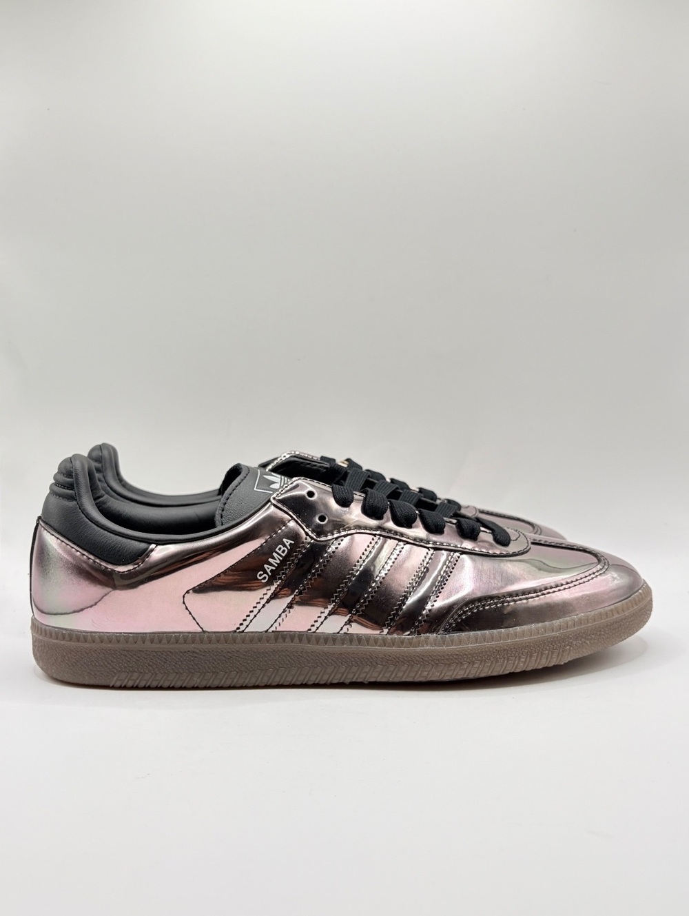 adidas Originals Samba OG High Gloss Metallic Women's Sneakers Size 11